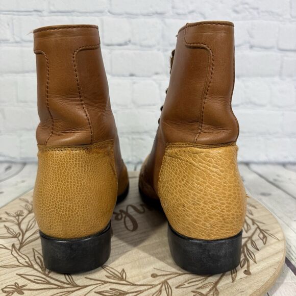 Ariat Advanced Torque Women's Boots Size 6.5 Brown Leather Cowboy Western Boots - Picture 10 of 16